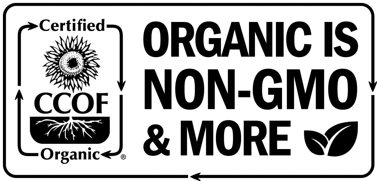 Organic is non-GMO and more